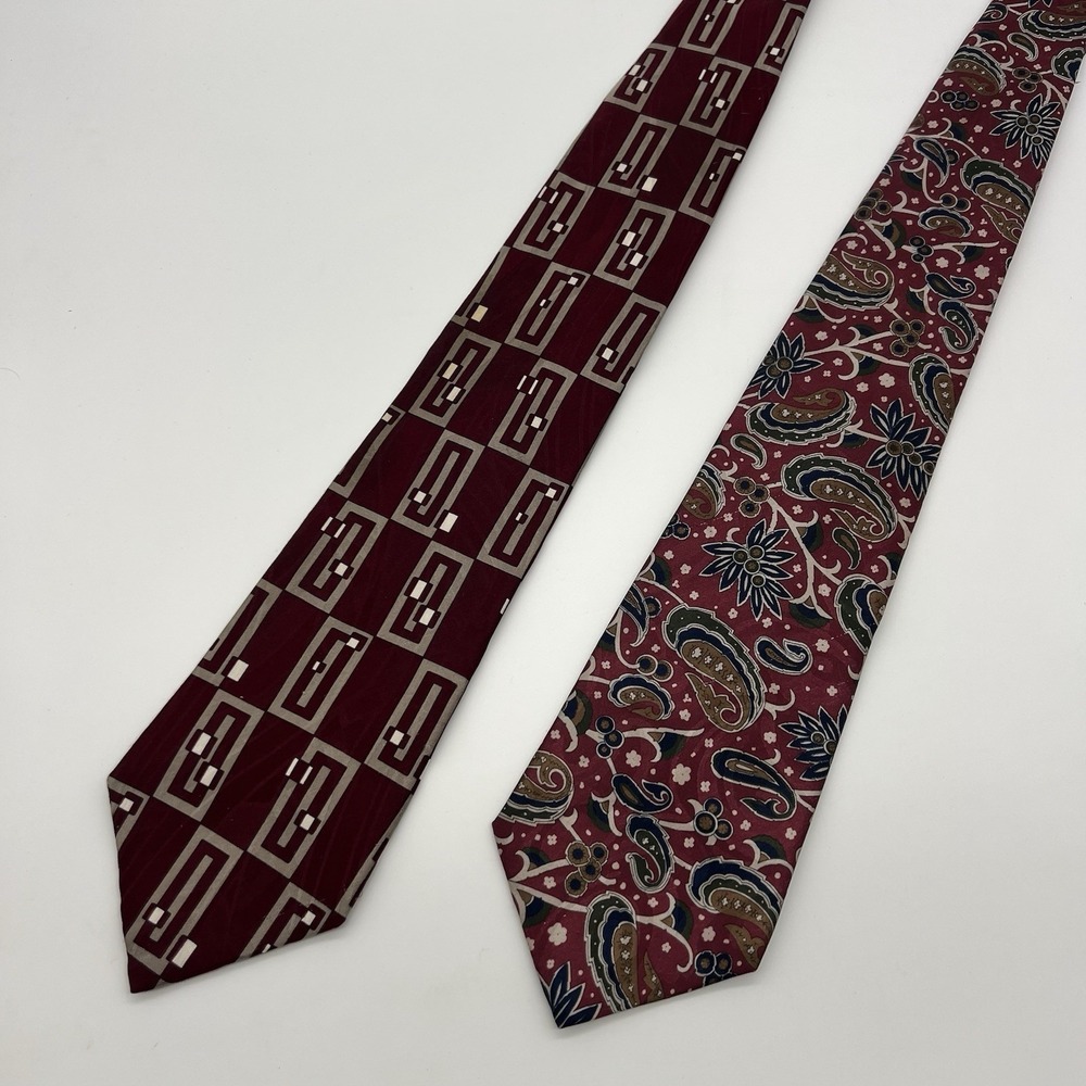 Oleg Cassini Tie Lot‎ Of 2